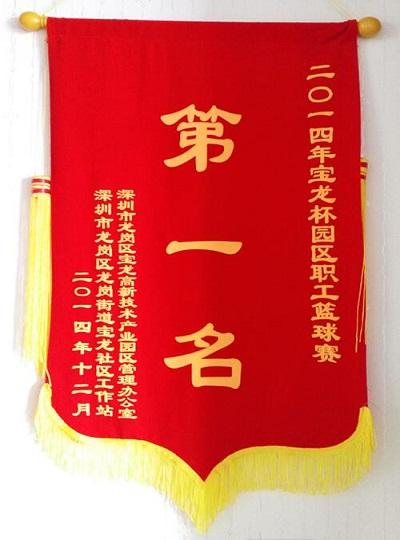 祝賀庫珀籃球隊勇奪“寶龍杯”冠軍